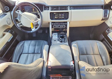 2016 Land Rover Range Rover Hse z USA, uszkodzony, nr VIN SALGS2KF8GA291785